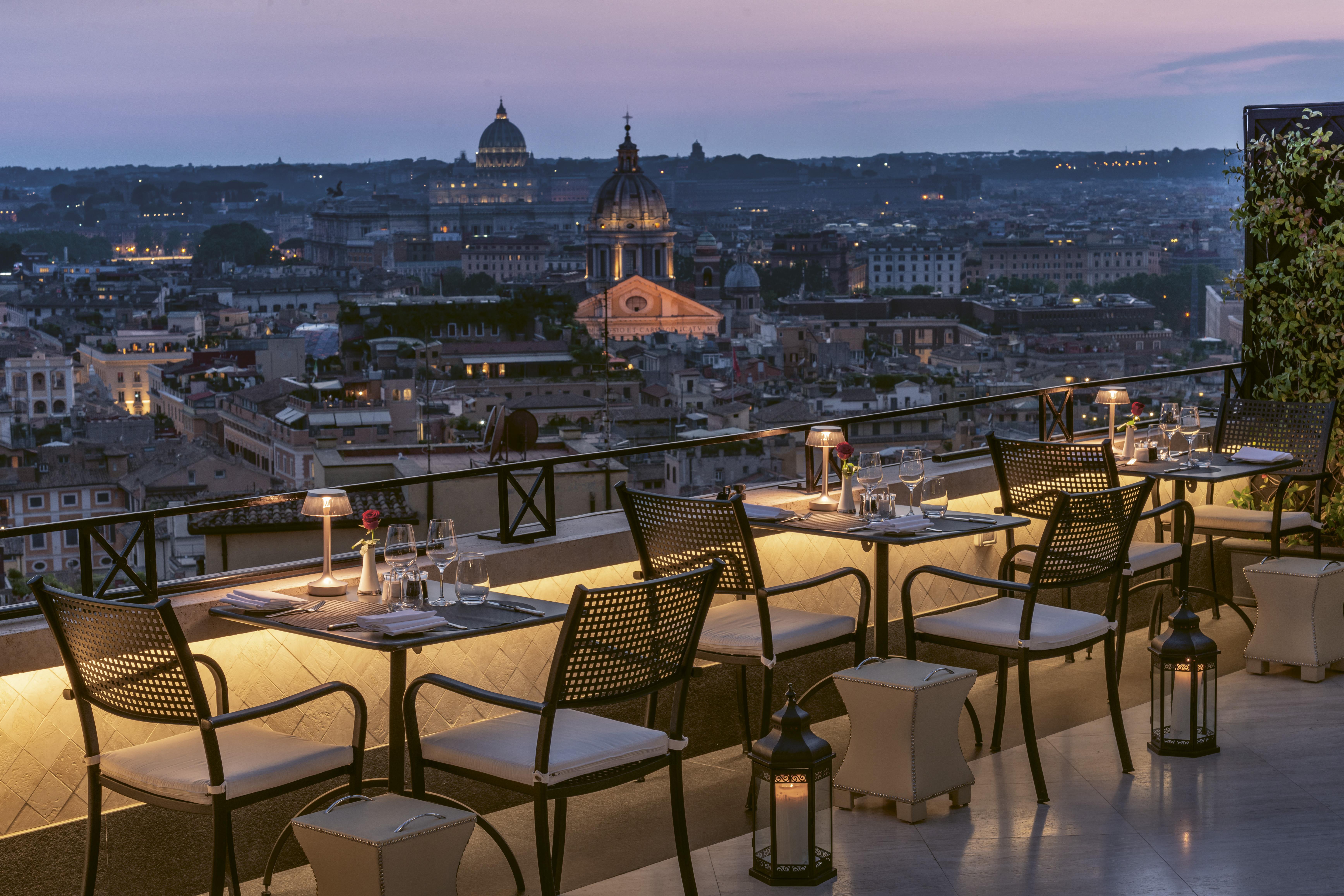 Hotel Hassler Roma Esterno foto