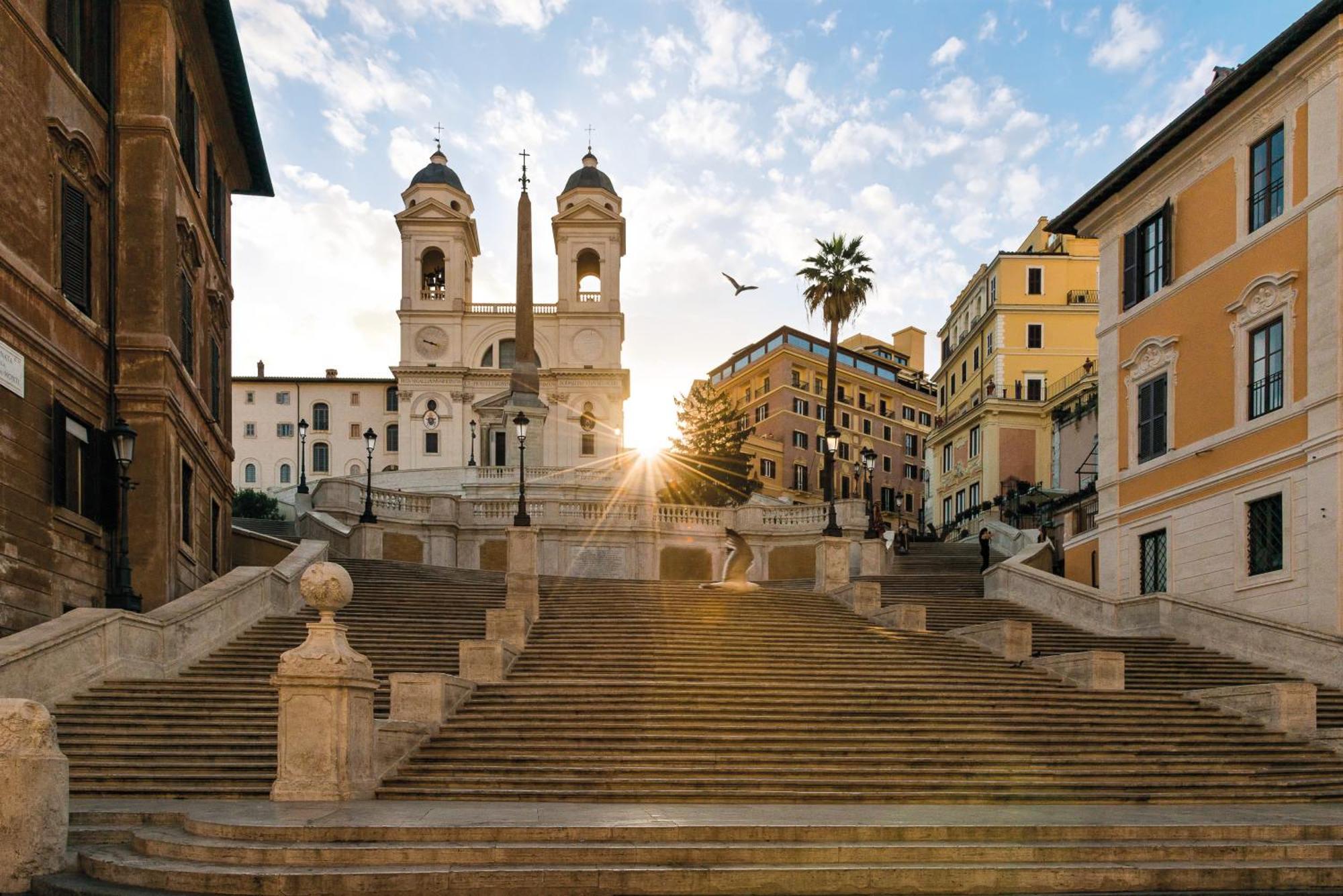 Hotel Hassler Roma Esterno foto