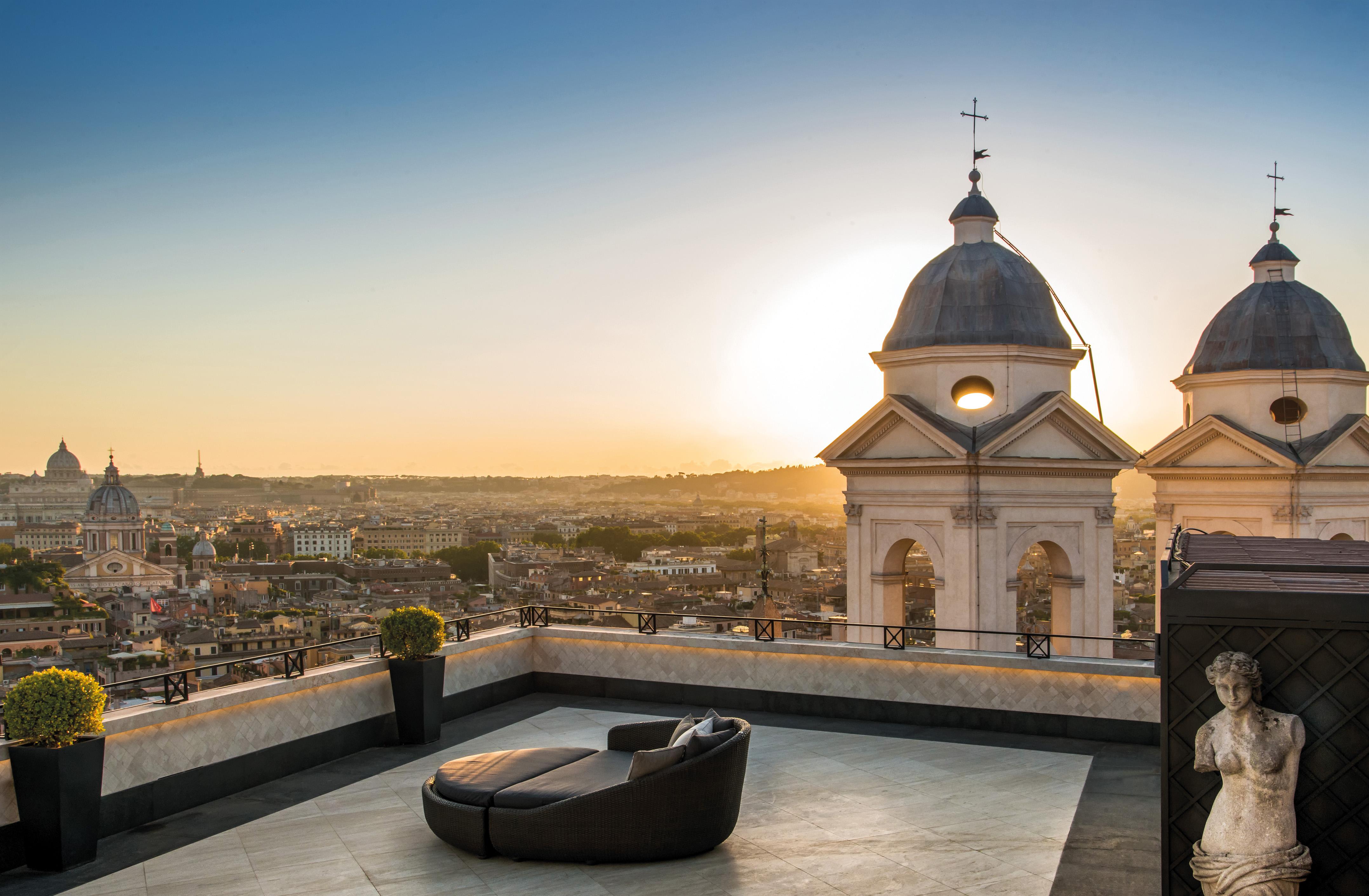 Hotel Hassler Roma Esterno foto